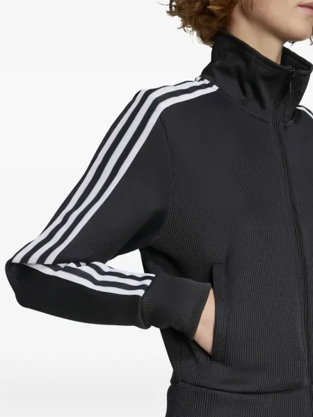 Geacă Adidas cu dungi negru