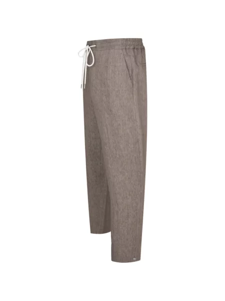Pantaloni Tombolini cu cordon maro