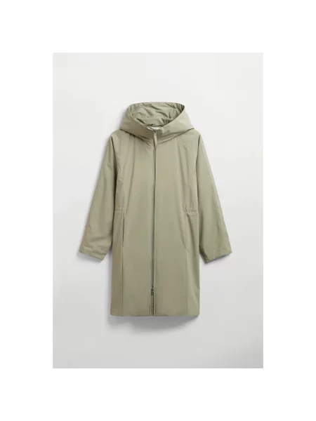 Parka Elvine zielona