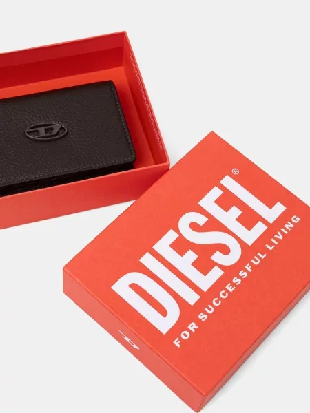 Diesel bőr pénztárca HISSU EVO HISSU EVO barna