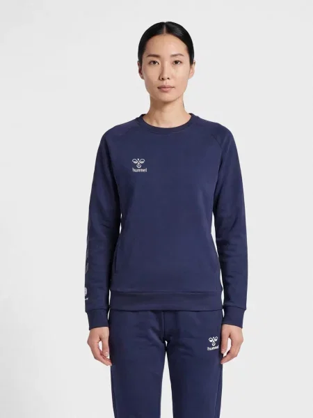 Bluza Hummel Move Grid niebieska