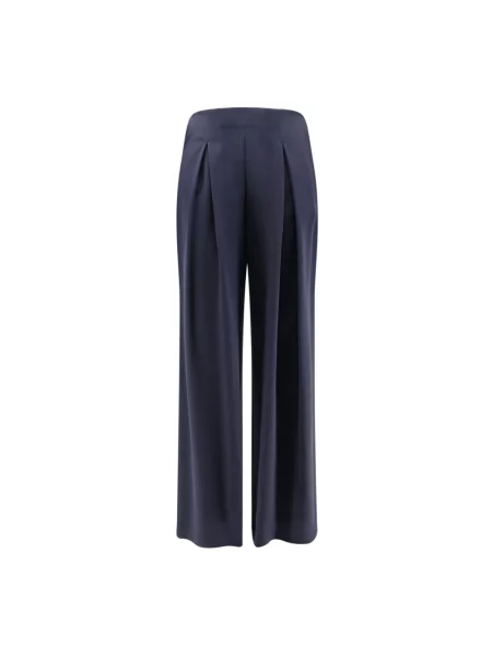 Spodnie Max Mara niebieskie