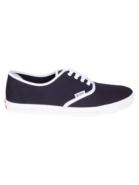 Sneakersy Prada sznurowane czarne