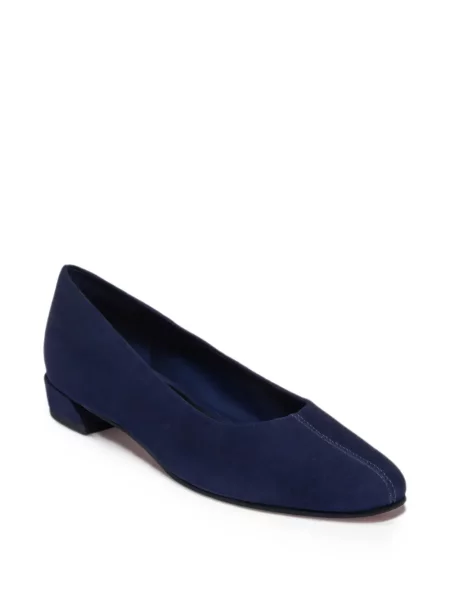 Pantofi cu toc Bernardo din piele de căprioară albastru