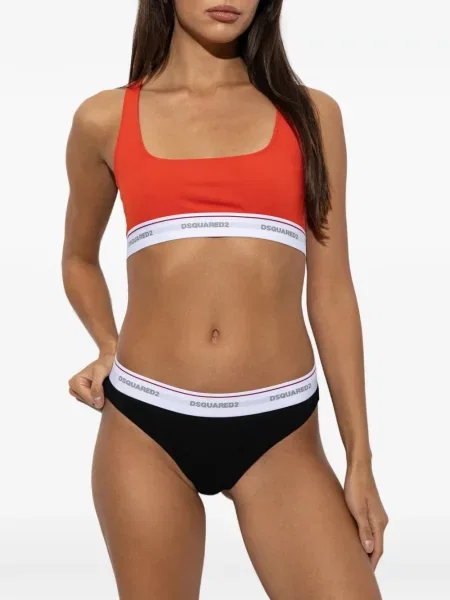 Sutien Dsquared2 cu autograf roșu