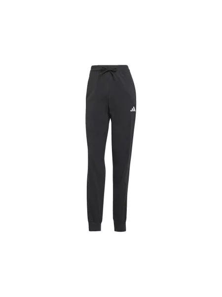 Pruhované nohavice Adidas čierna