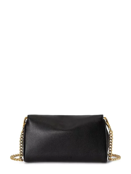 Geanta crossbody Lauren Ralph Lauren din piele negru