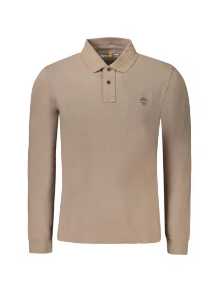 Lung tricou polo Timberland maro