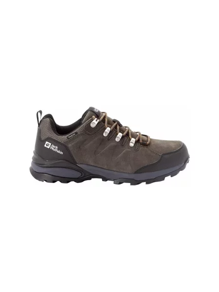 Polobotky Jack Wolfskin hnědé