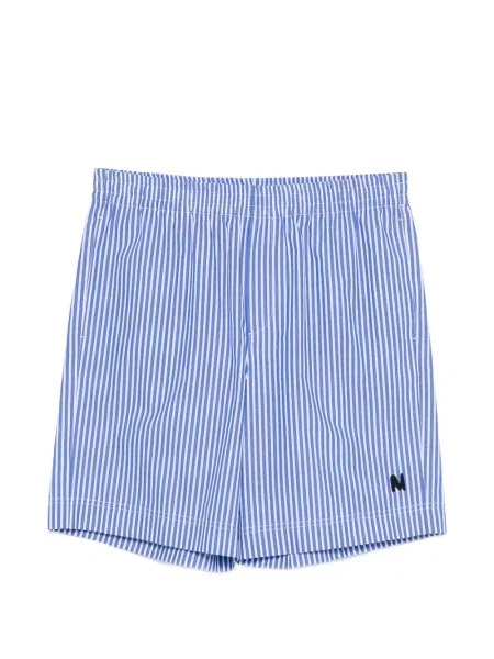 Pruhované kraťasy Msgm modré