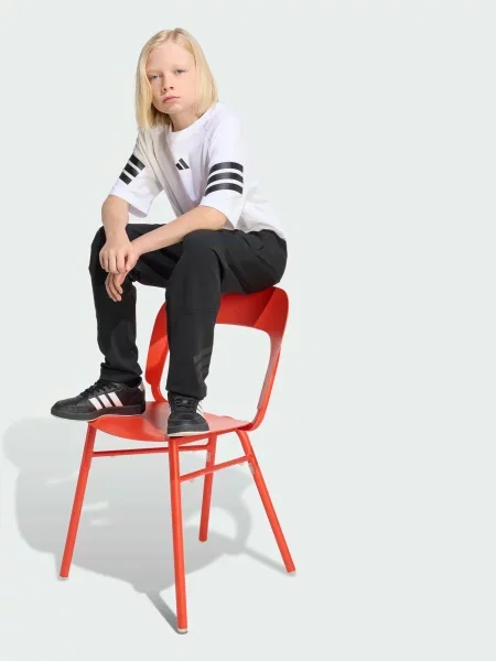 Детские брюки Adidas черные