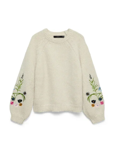 VERO MODA Pulover VMASTER / bleumarin / verde / roz bej