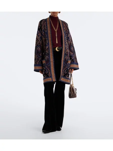Cardigan Etro de lână plic