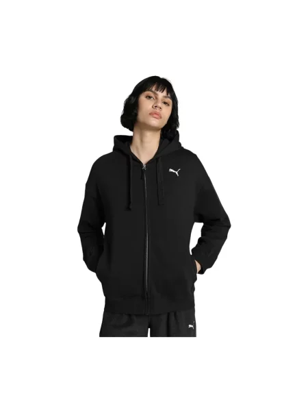 Bluza z kapturem Puma czarna