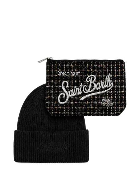 Căciulă Mc2 Saint Barth din tweed negru