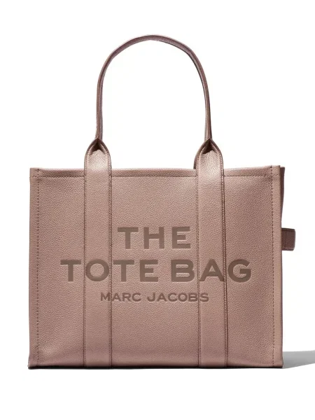 Geantă shopper Marc Jacobs din piele gri