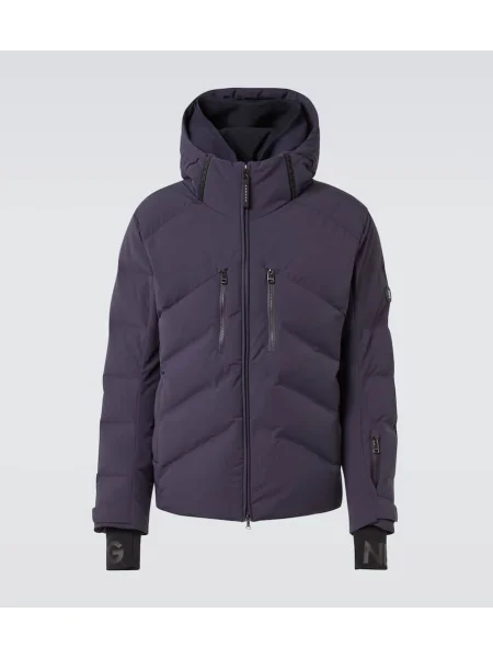 Jeździć na nartach kurtka narciarska Bogner niebieska