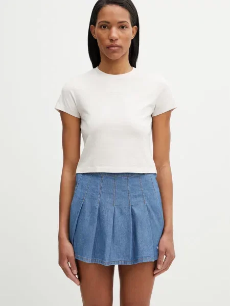 Maison Kitsuné Poetic Script tricou din de damă