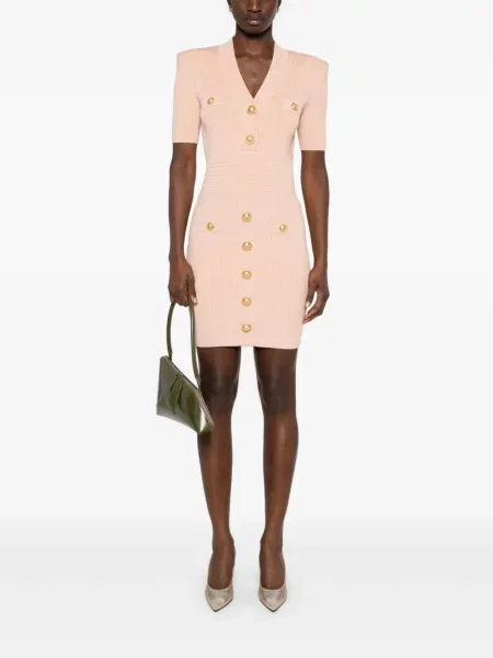 Rochie mini Balmain tricotate de costum