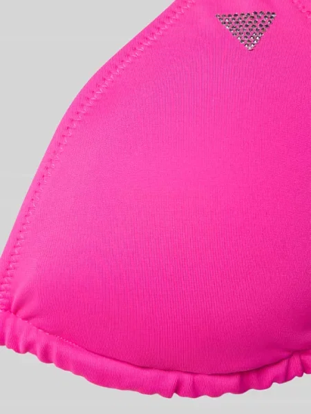 Góra od bikini z obszyciem z kamieni stras model Violet' Guess