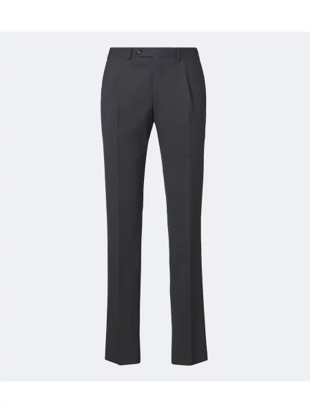 Pantaloni Canali de lână gri