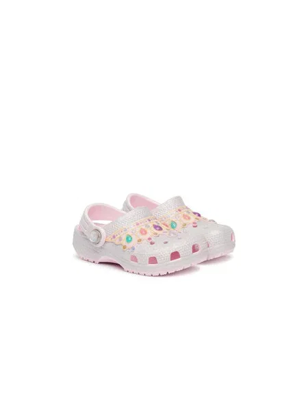 Papucs Crocs Toddler IAM Princess Clog rózsaszín