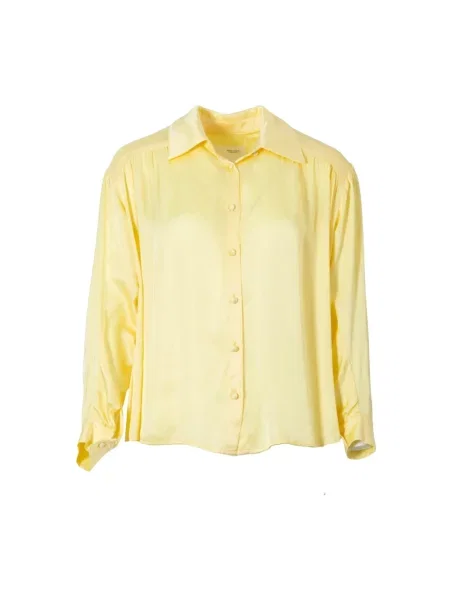 Koszula Brand Unique z długim rękawem żółta