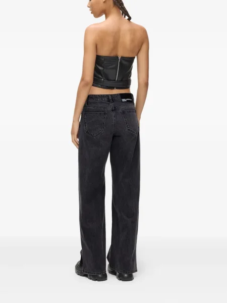 Blugi Karl Lagerfeld Jeans negru