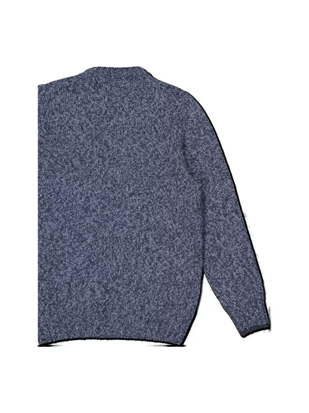 Sweter Gran Sasso wełniany niebieski