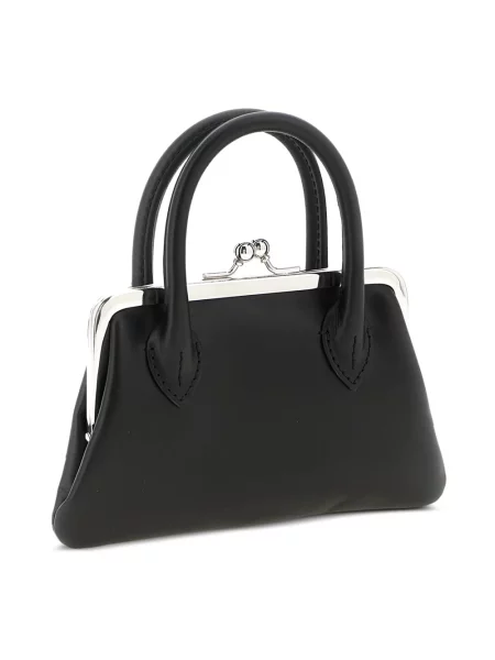 Portfel Comme Des Garcons skórzany czarny