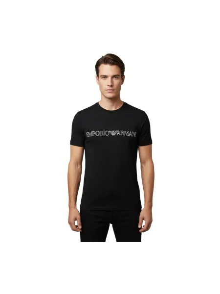 Koszulka Emporio Armani czarna