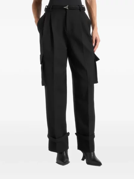 Pantaloni cargo Manière De Voir negru