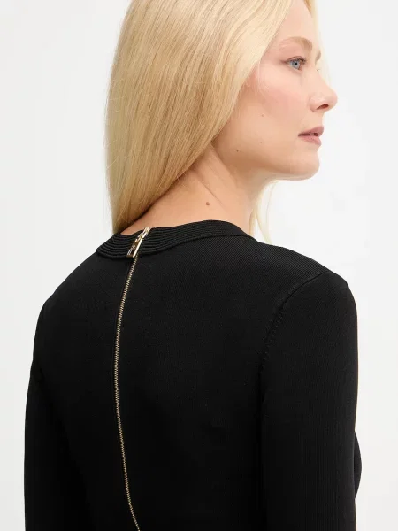 Платье миди Elisabetta Franchi черное