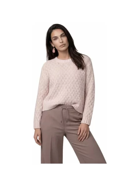 Dzianinowy sweter Monari różowy