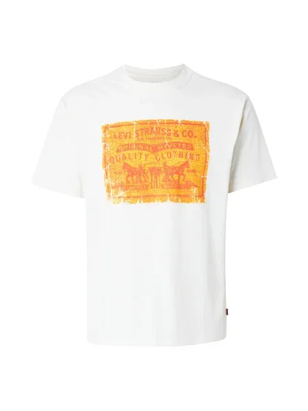 LEVI'S ® Tricou galben / portocaliu alb