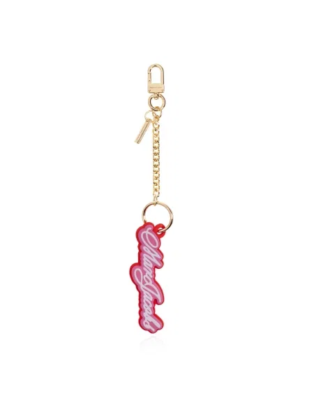 Marc Jacobs Zawieszka Do Torby pink różowa