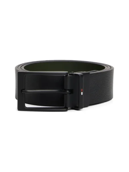 TOMMY HILFIGER LAYTON REV verde închis / negru