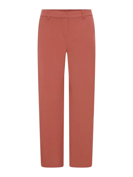 B.young Pantaloni eleganți BYDANTA ruginiu roșu