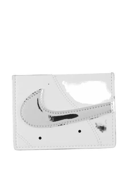 Șapcă Nike din material terry cu model piele de șarpe cu legături alb
