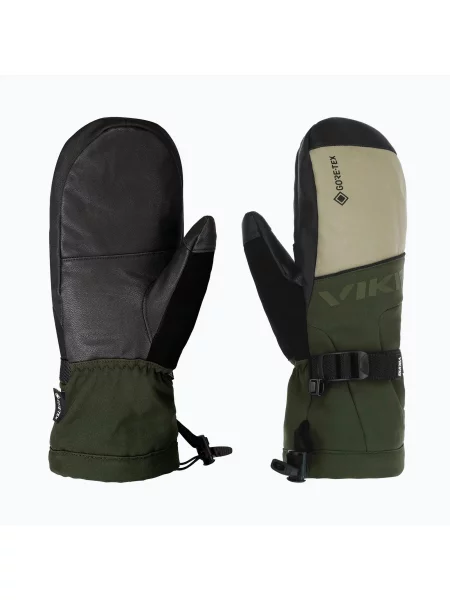 Rękawice narciarskie Viking Hudson Gore-Tex Mitten zielone