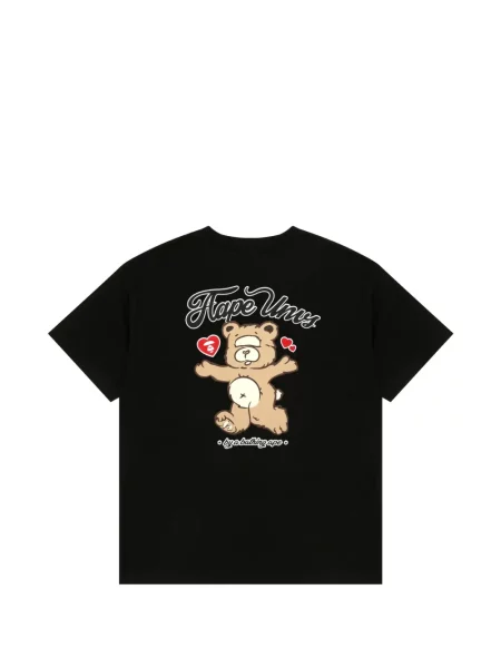 Tricou Aape By A Bathing Ape cu imagine negru