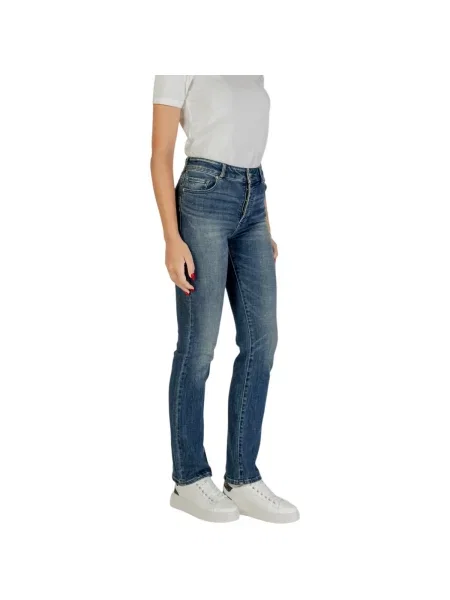 Blugi Eax cu 5 buzunare albastru