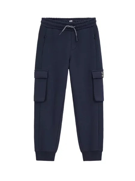 WE Fashion Pantaloni bleumarin
