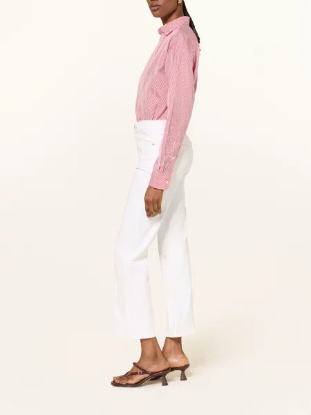 7 For All Mankind Džíny S Rozšiřujícími Se Nohavicemi The Leggy pwt pure white bílé