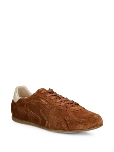Sneakerși Gant din piele de căprioară maro