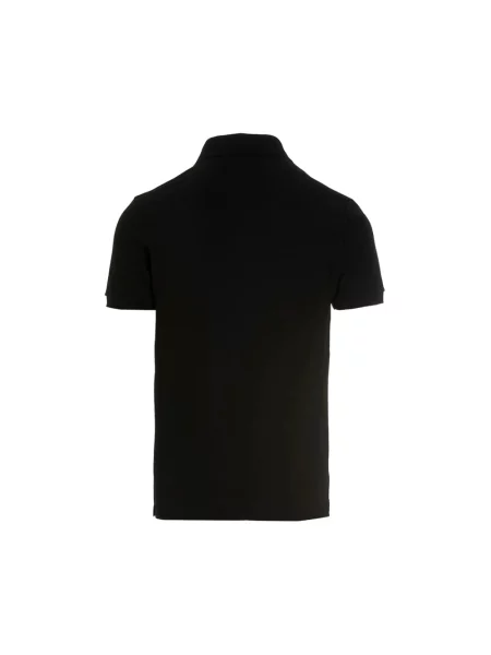 Koszulka polo Dolce And Gabbana z logo czarna