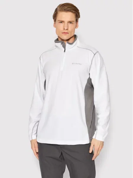 Fleece φλις φούτερ Columbia λευκό