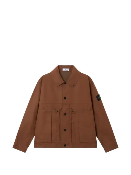 Яке Stone Island камъни кафяво