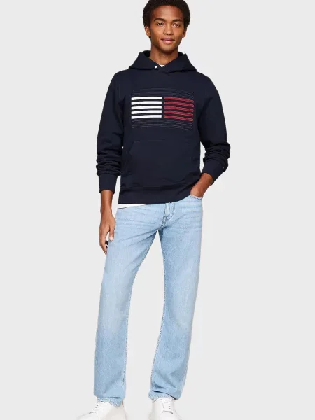 Толстовка Tommy Hilfiger синя
