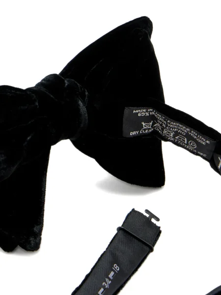 Cravată Tom Ford de catifea negru